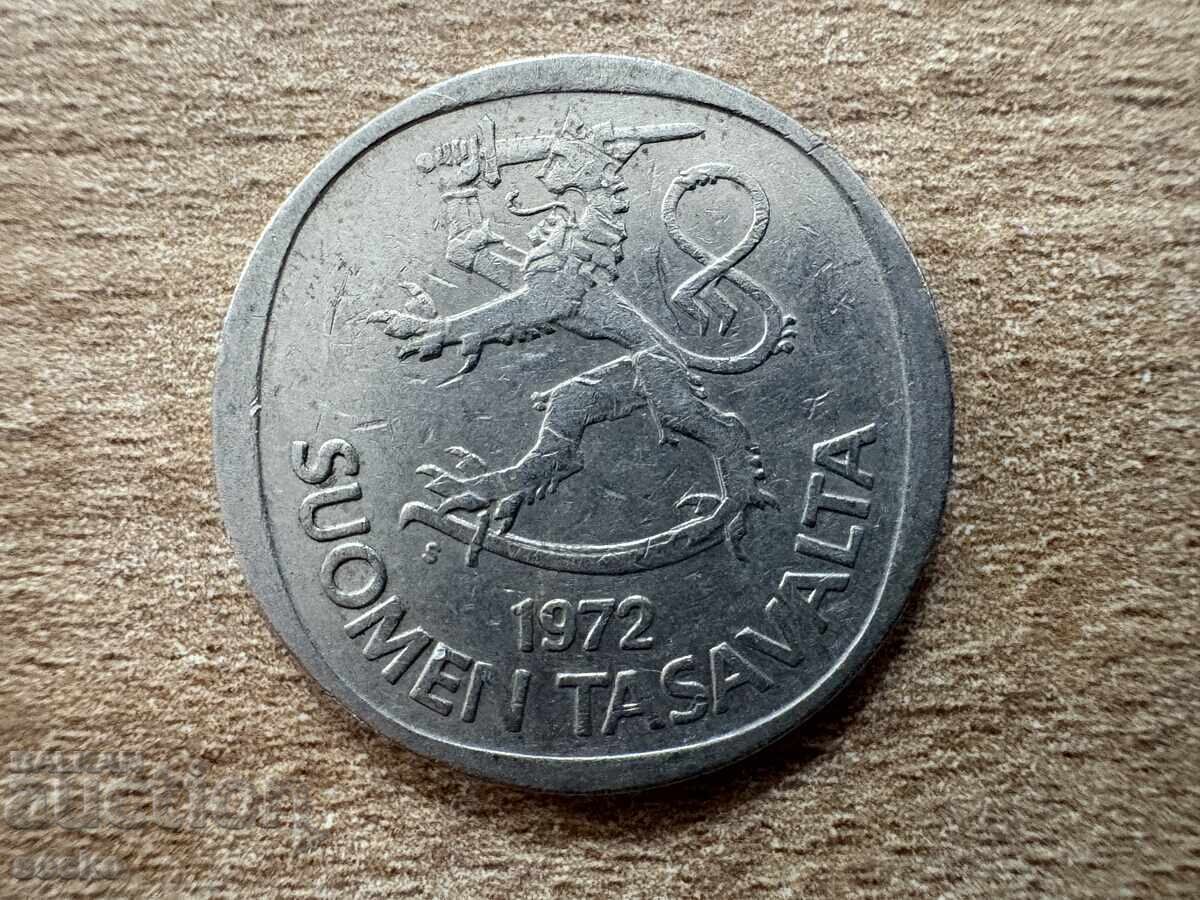 Финландия - 1 марка (1972) с цена 0.35 лв. | € 0.18 Финландия - 1 марка (1972) с цена 0.35 лв. | € 0.18