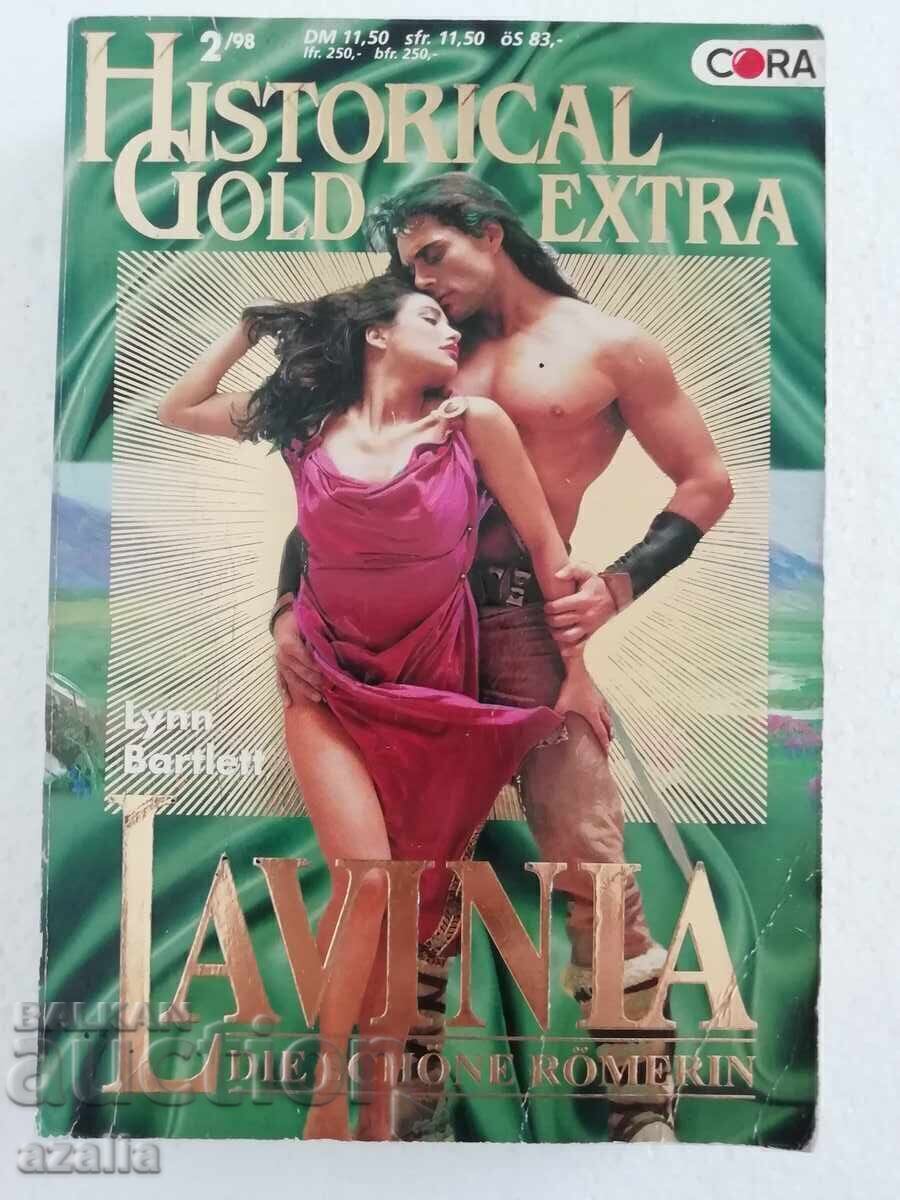 Книга"Лавиния, красивата римлянка"Лин Бартлет на немски език Книга"Лавиния, красивата римлянка"Лин Бартлет на немски език