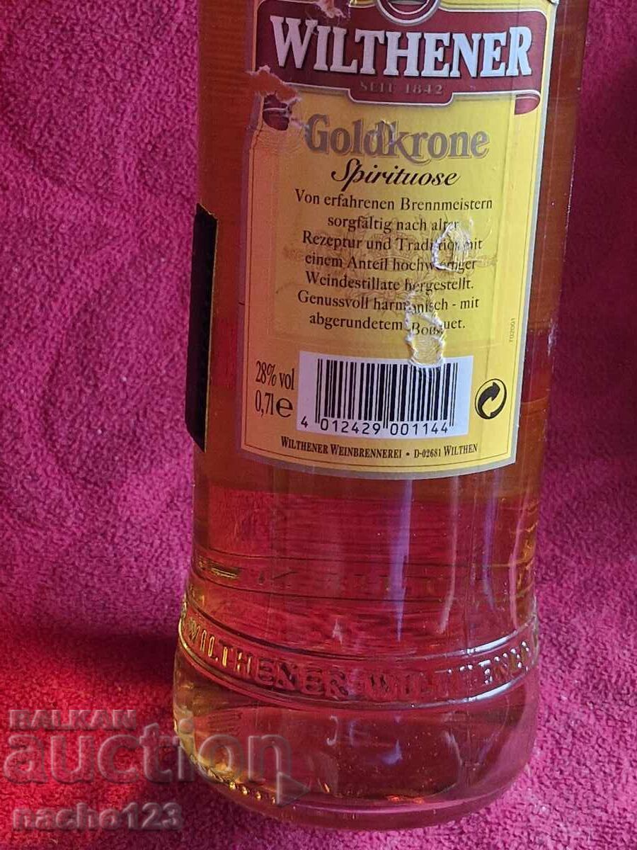 Bottle of branded German liqueur - 6