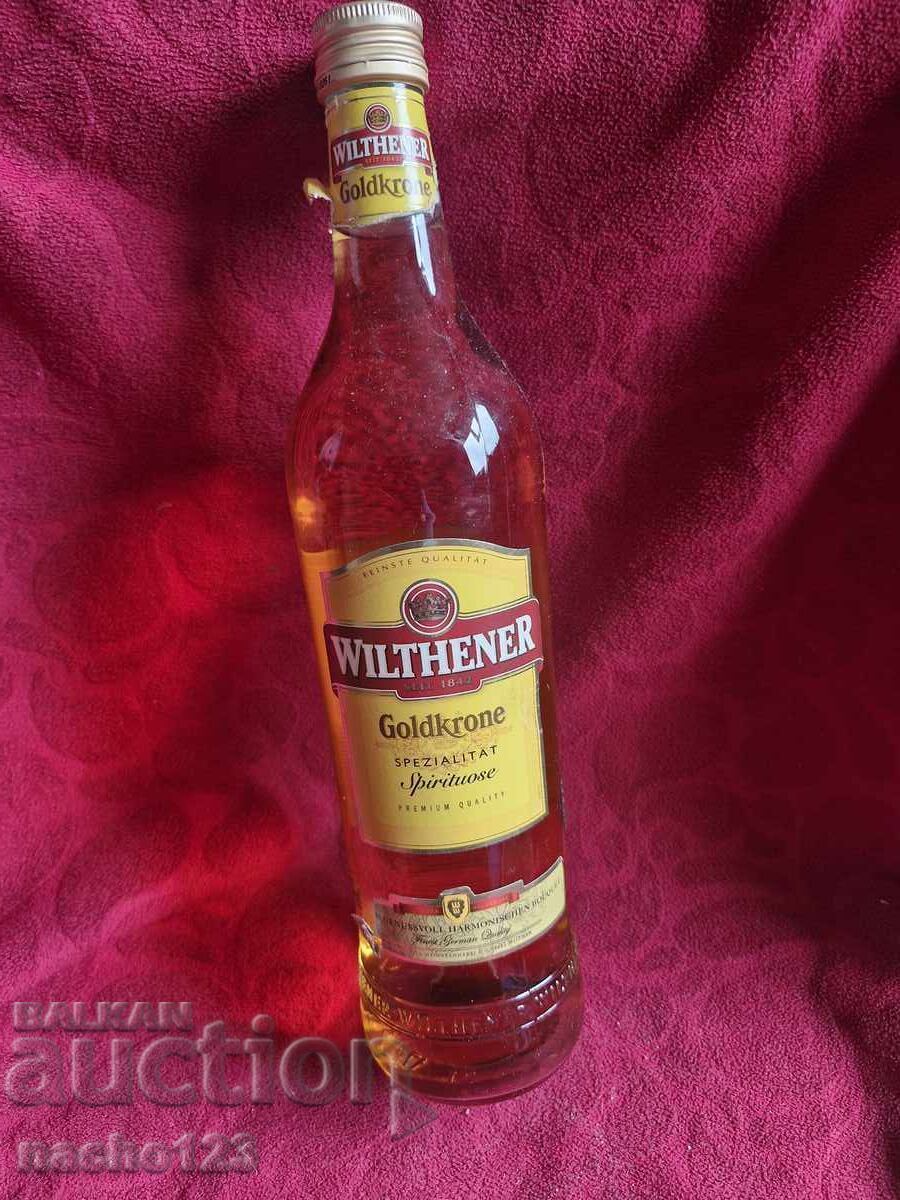 Sticlă de lichior german de marcă