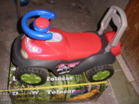 Small truck, push-along wheel - B.Z.C