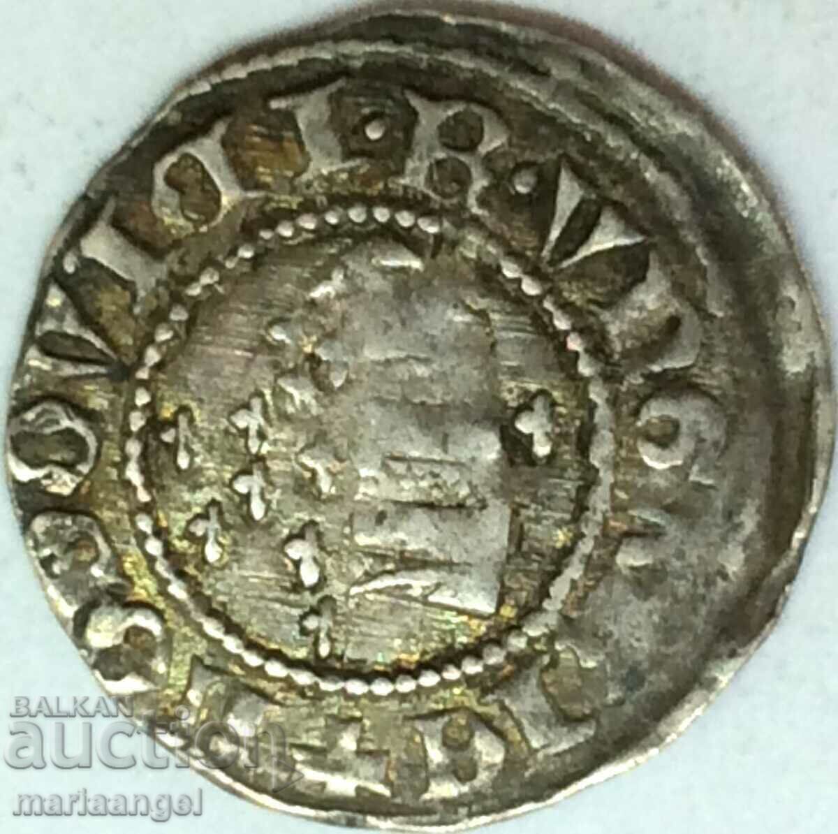 Доставка на Унгария 1 денар Лудовико I сребро - малка и рядка Доставка на Унгария 1 денар Лудовико I сребро - малка и рядка