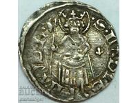 Hungary 1 denarius Louis I silver - small and rare