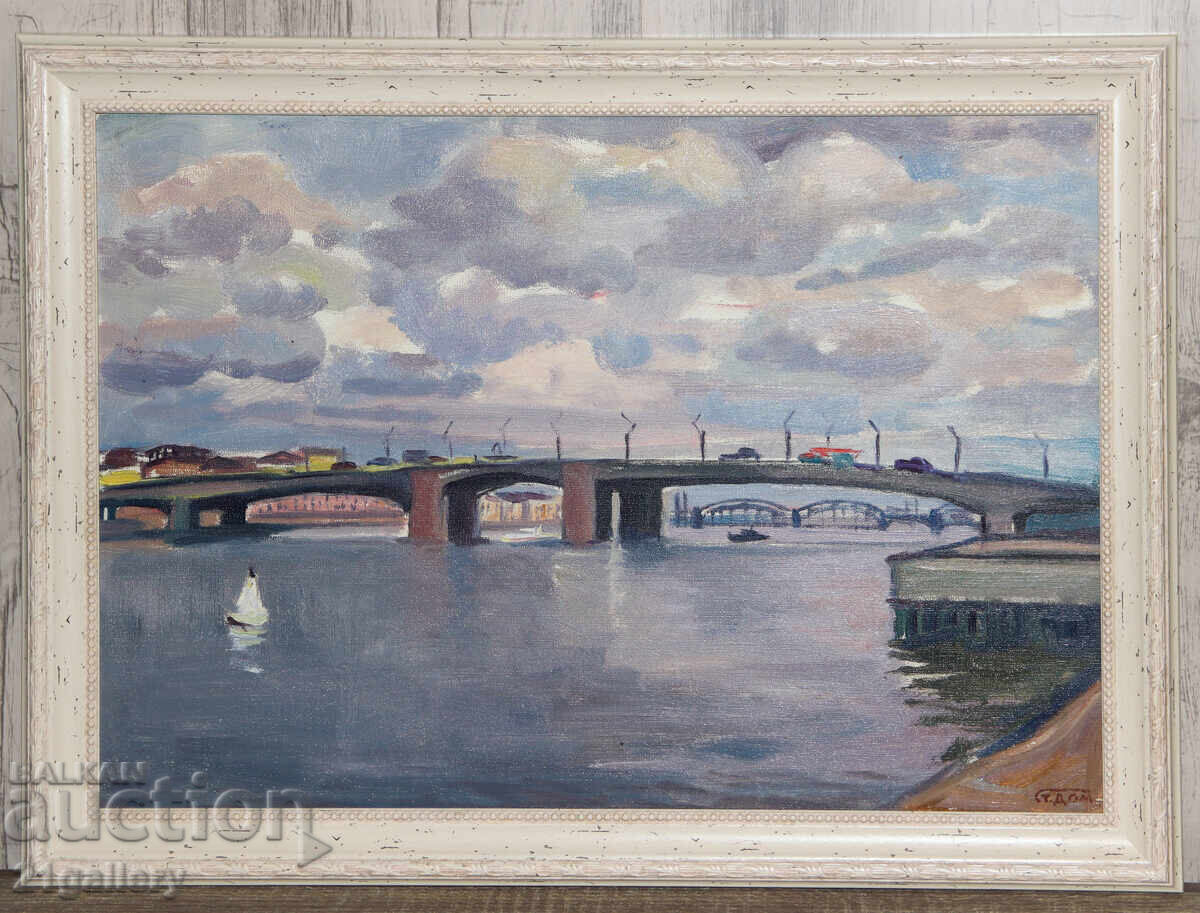 Δημοπρασία Καθηγητής Στογιάν Ντομούστσιεφ (1935-2021) Τοπίο από την Αγία Πετρούπολη
