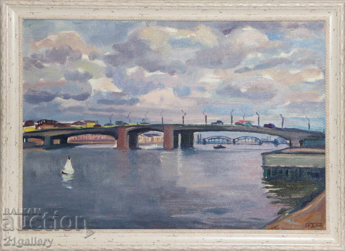 Παράδοση Καθηγητής Στογιάν Ντομούστσιεφ (1935-2021) Τοπίο από την Αγία Πετρούπολη