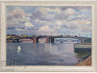 Καθηγητής Στογιάν Ντομούστσιεφ (1935-2021) Τοπίο από την Αγία Πετρούπολη