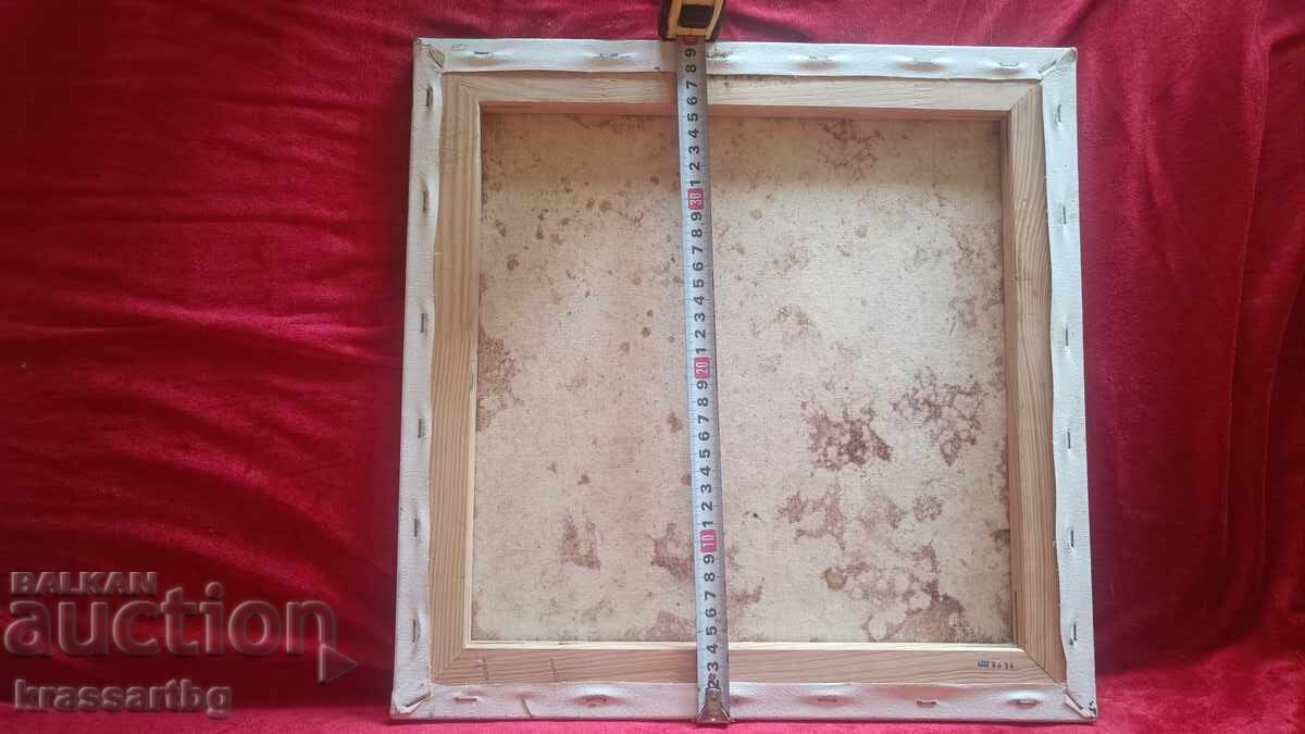 Аукцион Стара морска картина - Морски прилив (oil art krassart)