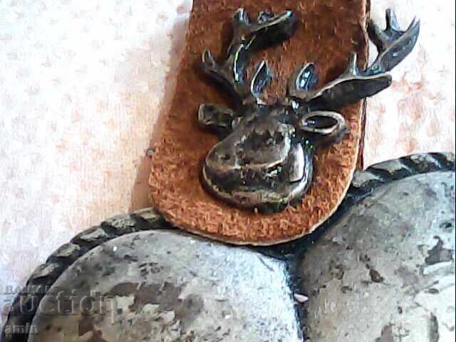 Auction  Silver Hearts Dog Tag