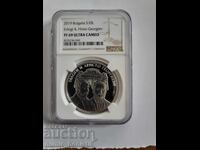 10 leva 2019 Evlogi și Hristo Georgievi NGC PF 69 Ultra Cameo