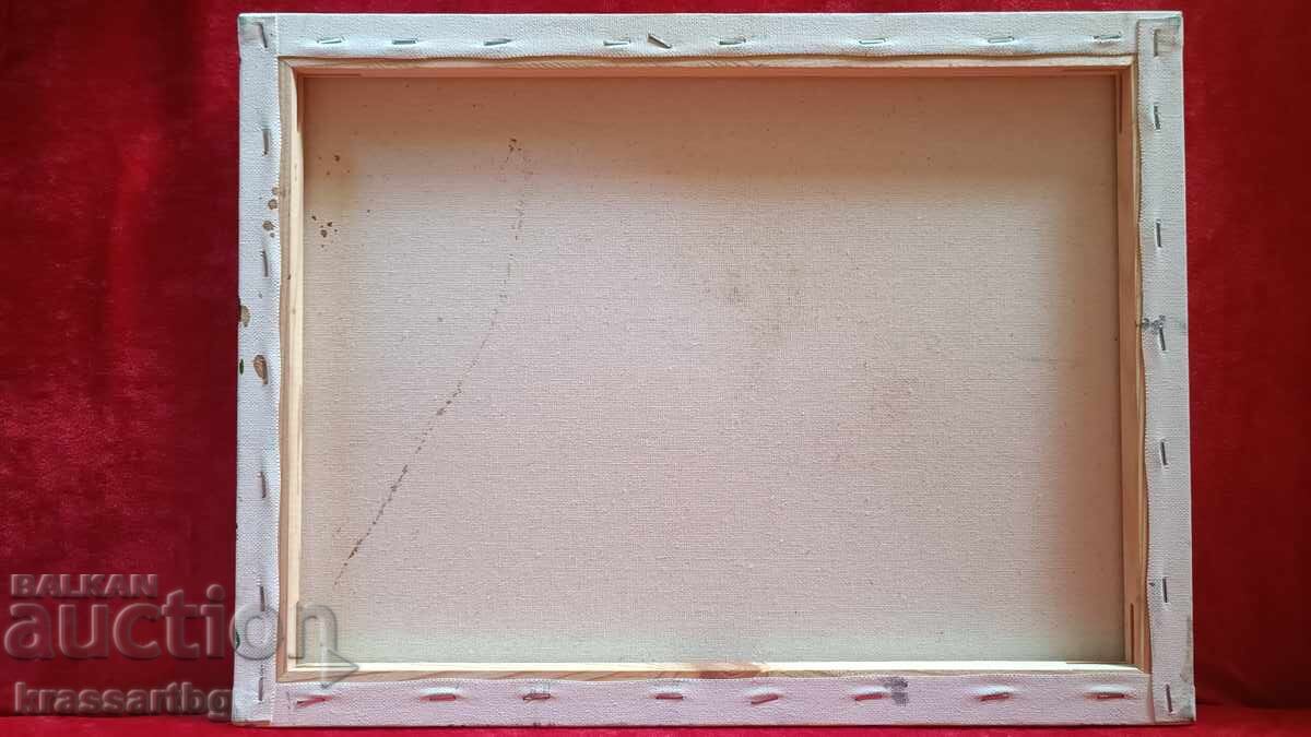 Παλιός θαλασσινός πίνακας - Ηλιοβασίλεμα στη θάλασσα (oil art krassart) με τιμή 140.00 BGN | € 71.58