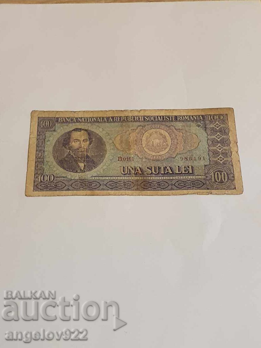 100 Lei 1966 100 Lei 1966