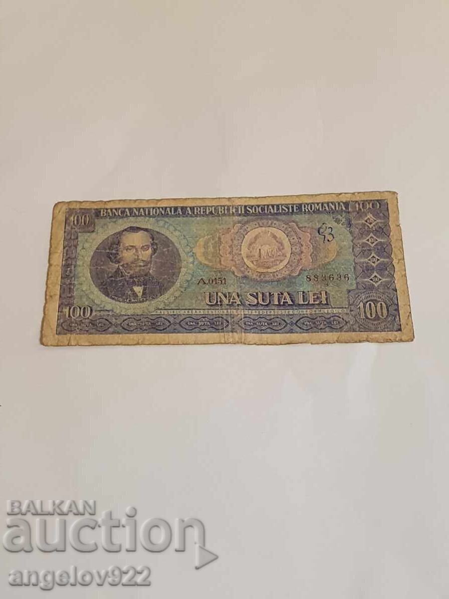 100 Lei 1966 100 Lei 1966