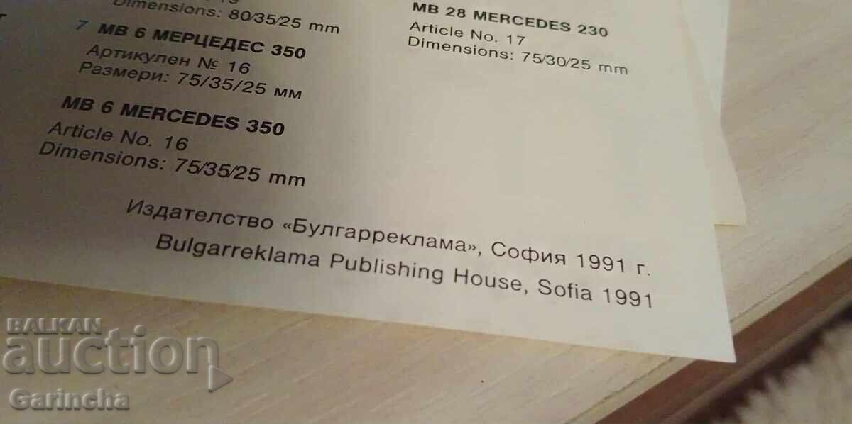 Доставка на Страници от каталог МИР - Разград 1991г
