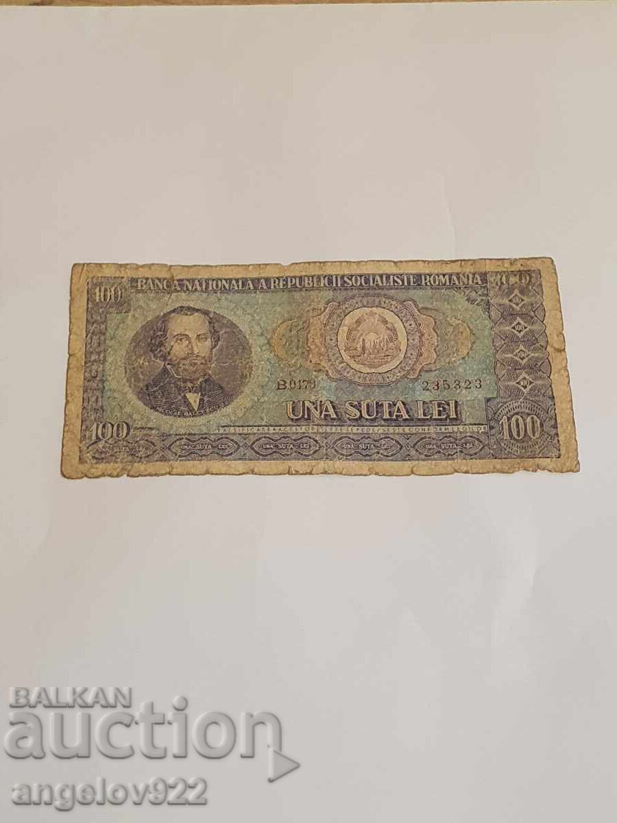 100 Lei 1966 100 Lei 1966