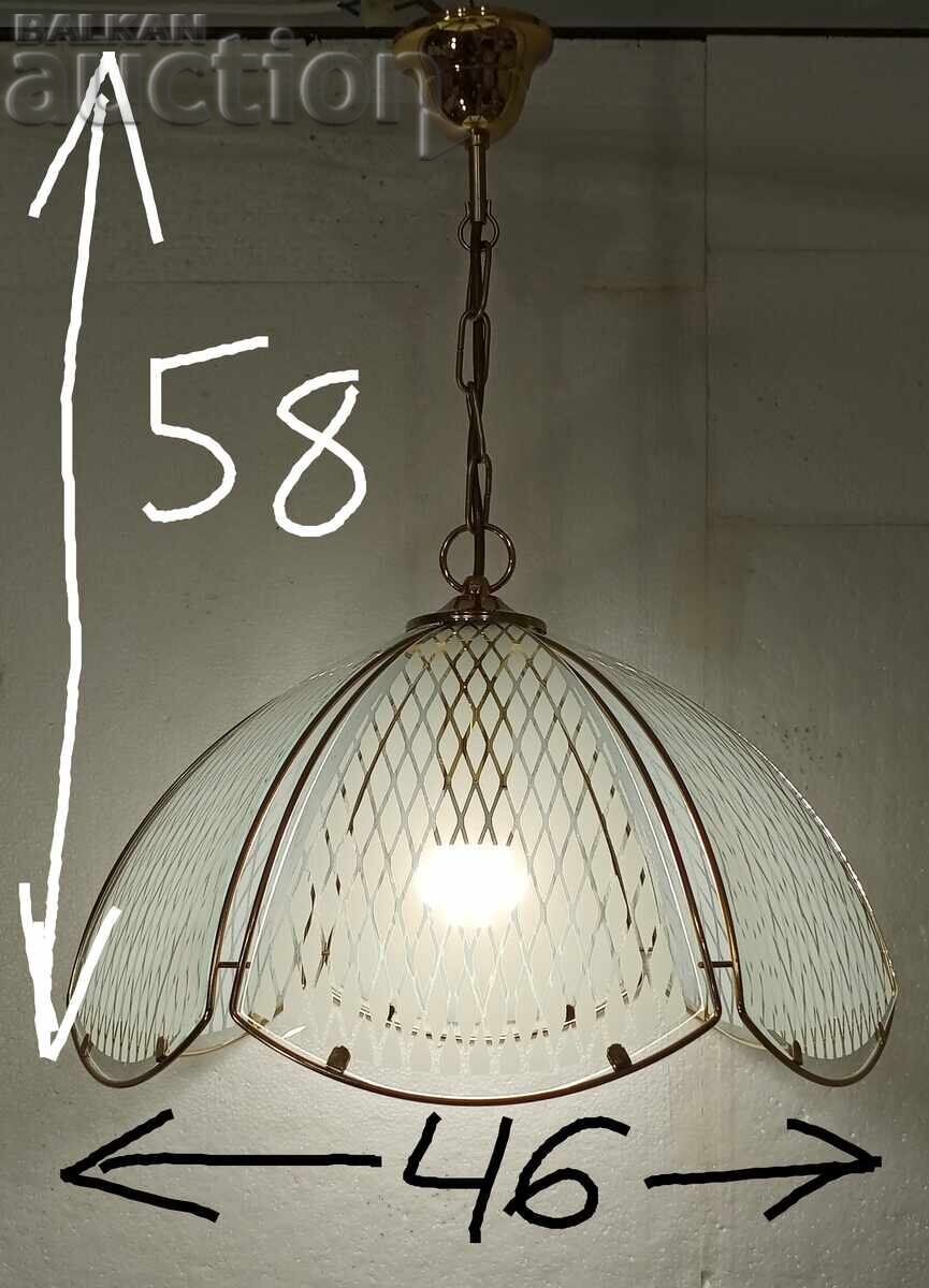 Μεταλλικό αμπαζούρ με 6 γυαλιά με τιμή 28.00 BGN | € 14.32