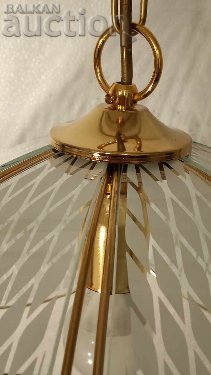 Μεταλλικό αμπαζούρ με 6 γυαλιά - 5