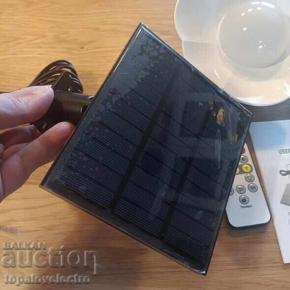 Σολάρ φαναράκι 920lm με τηλεχειριστήριο IP65 - 7