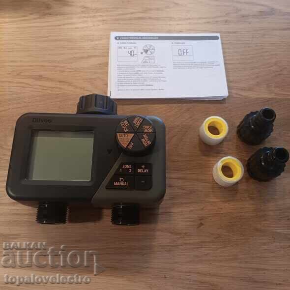 Δημοπρασία Προγραμματιζόμενος χρονοδιακόπτης ποτίσματος – 2 έξοδοι, 2 ζώνες