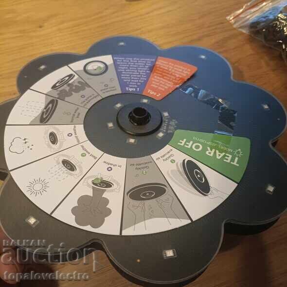 Solar Fountain with 14 LED Lights - 2025 Upgrade Model - 5