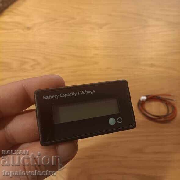 12V–84V Battery Capacity and Voltage Indicator - 6