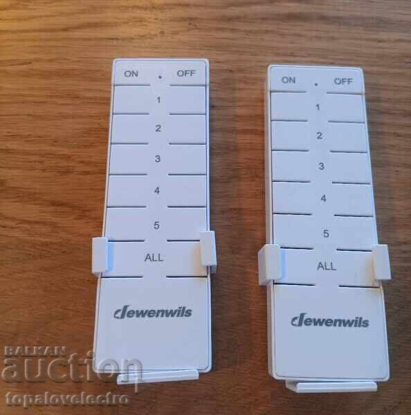 Комплект от 5 броя Безжичен контакт с дистанционно управлени - 7