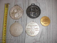Medals-Sports-Wrestling-5 pcs - B.Z.C