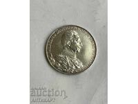 Germany Rare Silver Coin 3 Mark 1913 Prussia Silver