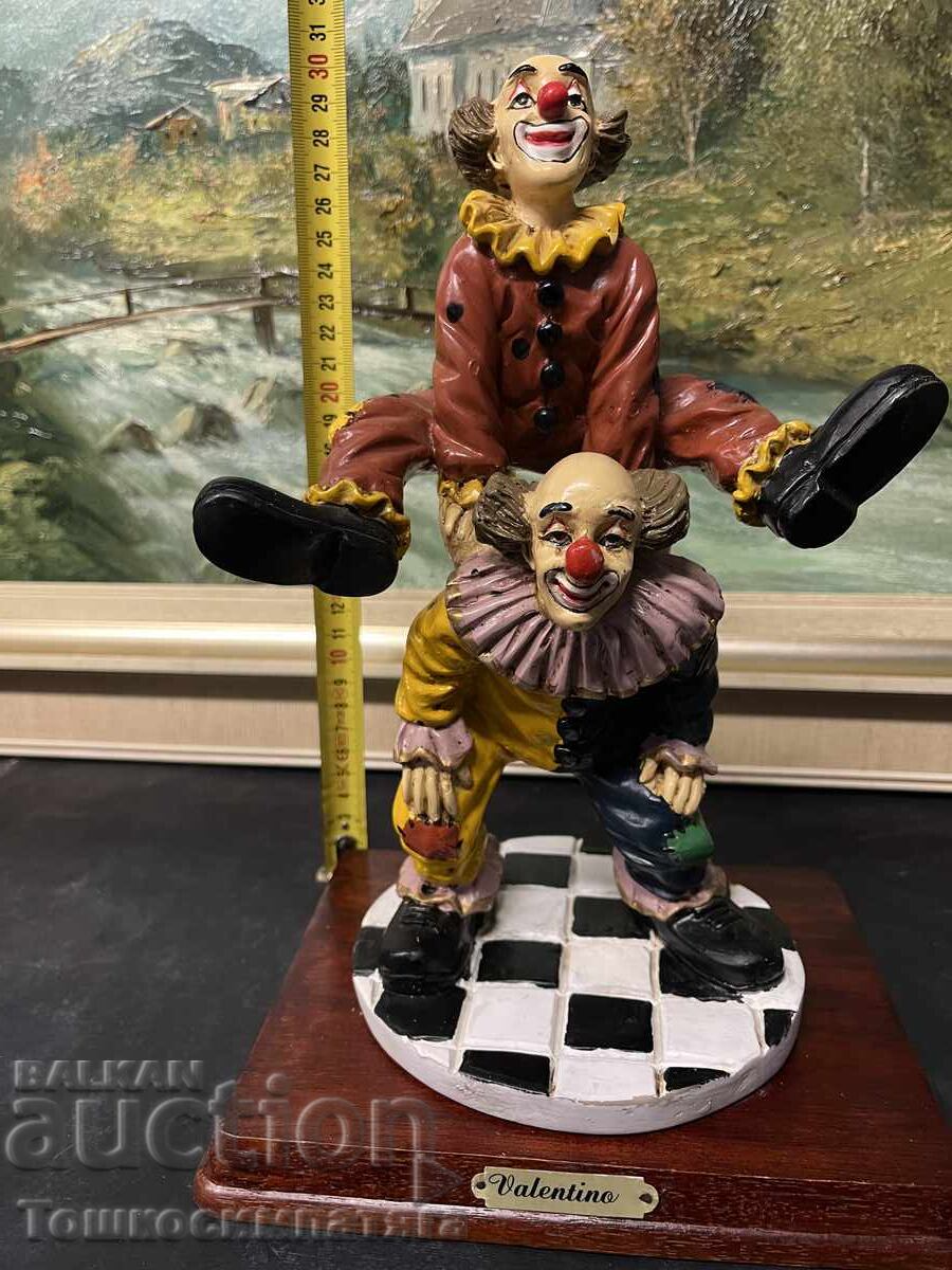 Συλλεκτική φιγούρα δύο κλόουν - Valentino/Ιταλία - 5
