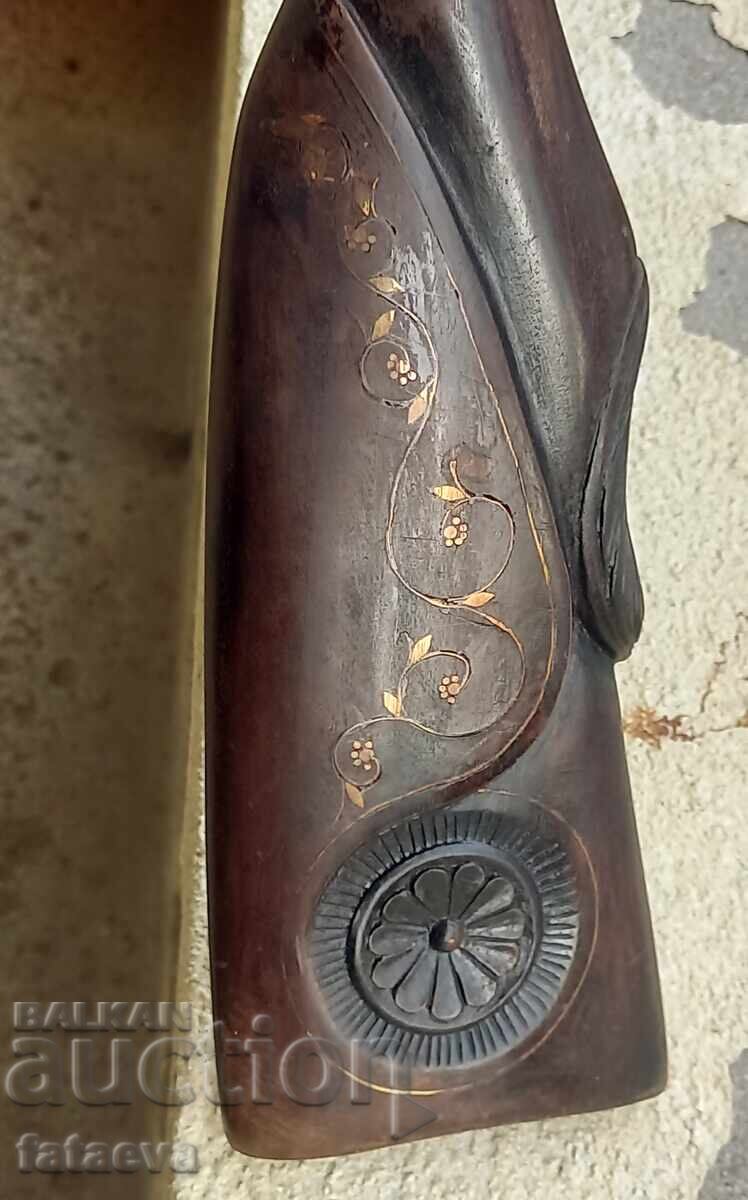 Replica of a Gun, Master Craftsman from Veliko Tarnovo, the Bazaar with price 720.00 BGN | € 368.13 Replica of a Gun, Master Craftsman from Veliko Tarnovo, the Bazaar with price 720.00 BGN | € 368.13