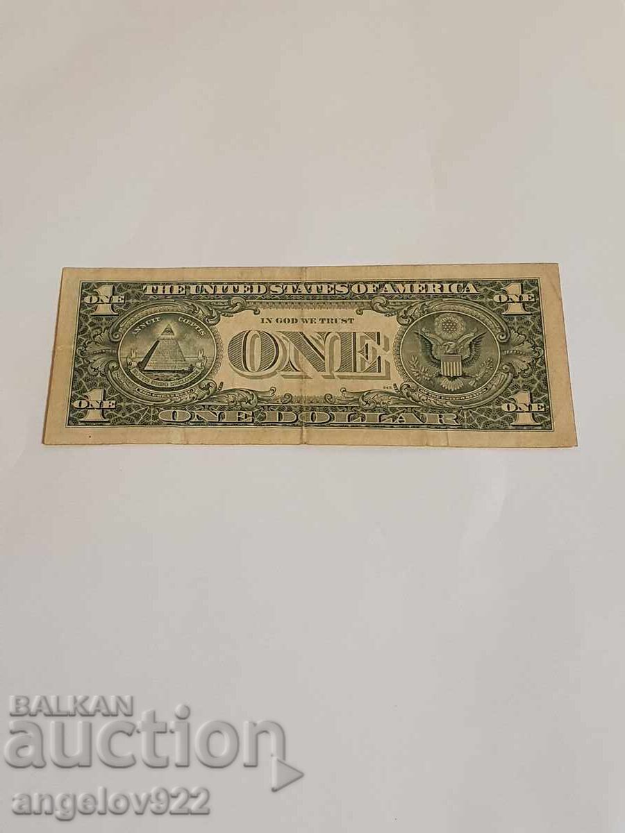 1 Dollar 1988 with price 2.00 BGN | € 1.02