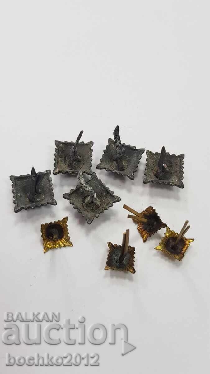 Auction Bulgarian royal rhombuses for shoulder boards, shoulder board Auction Bulgarian royal rhombuses for shoulder boards, shoulder board