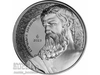 Silver 10 Euro "Mathematicians. Euclid" 2023 Republic of Greece