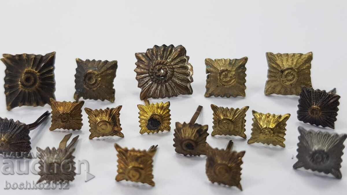 Bulgarian royal rhombuses for shoulder boards, shoulder board with price 55.00 BGN | € 28.12 Bulgarian royal rhombuses for shoulder boards, shoulder board with price 55.00 BGN | € 28.12