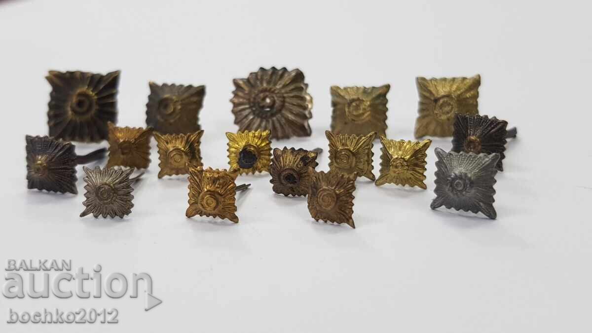 Auction Bulgarian royal rhombuses for shoulder boards, shoulder board Auction Bulgarian royal rhombuses for shoulder boards, shoulder board