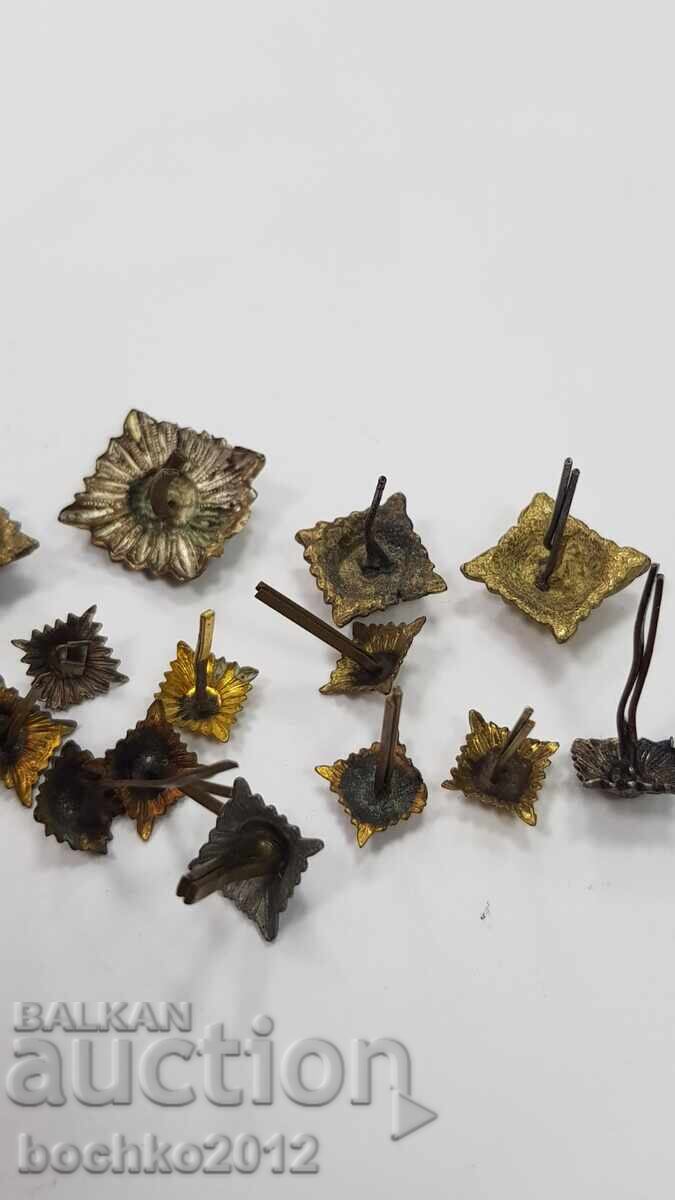 Bulgarian royal rhombuses for shoulder boards, shoulder board - 5 Bulgarian royal rhombuses for shoulder boards, shoulder board - 5