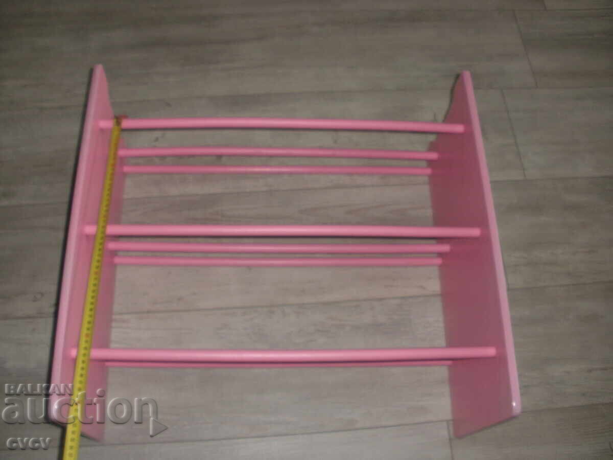 Delivery of Shelf - toy rack - pink - B.Z.C