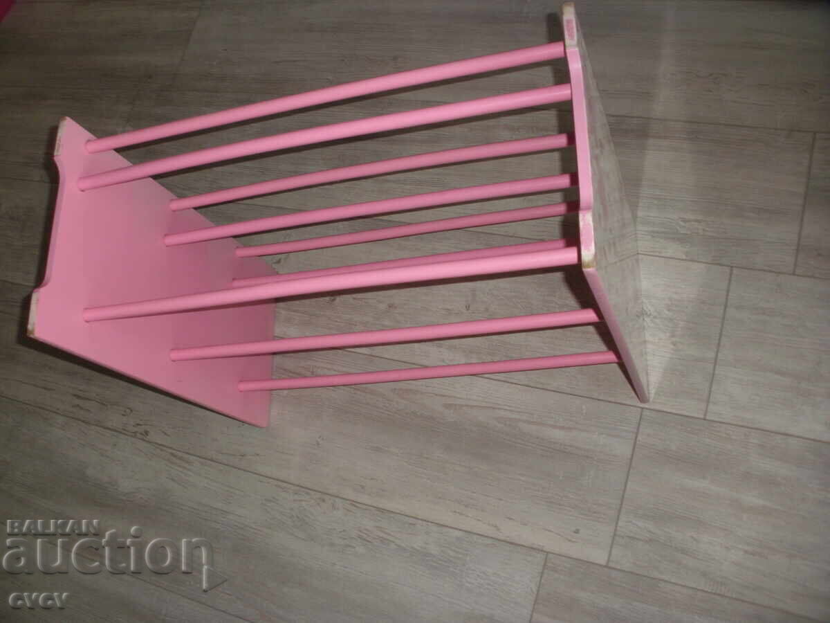 Shelf - toy rack - pink - B.Z.C