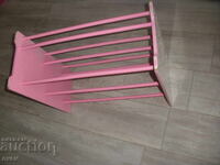 Shelf - toy rack - pink - B.Z.C