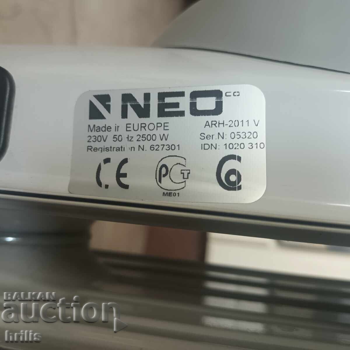 ΕΞΑΙΡΕΤΙΚΟ ΘΕΡΜΑΝΤΙΚΟ ΣΩΜΑ ΛΑΔΙΟΥ NEO 2500 W 11 ΑΚΤΙΝΕΣ - 6