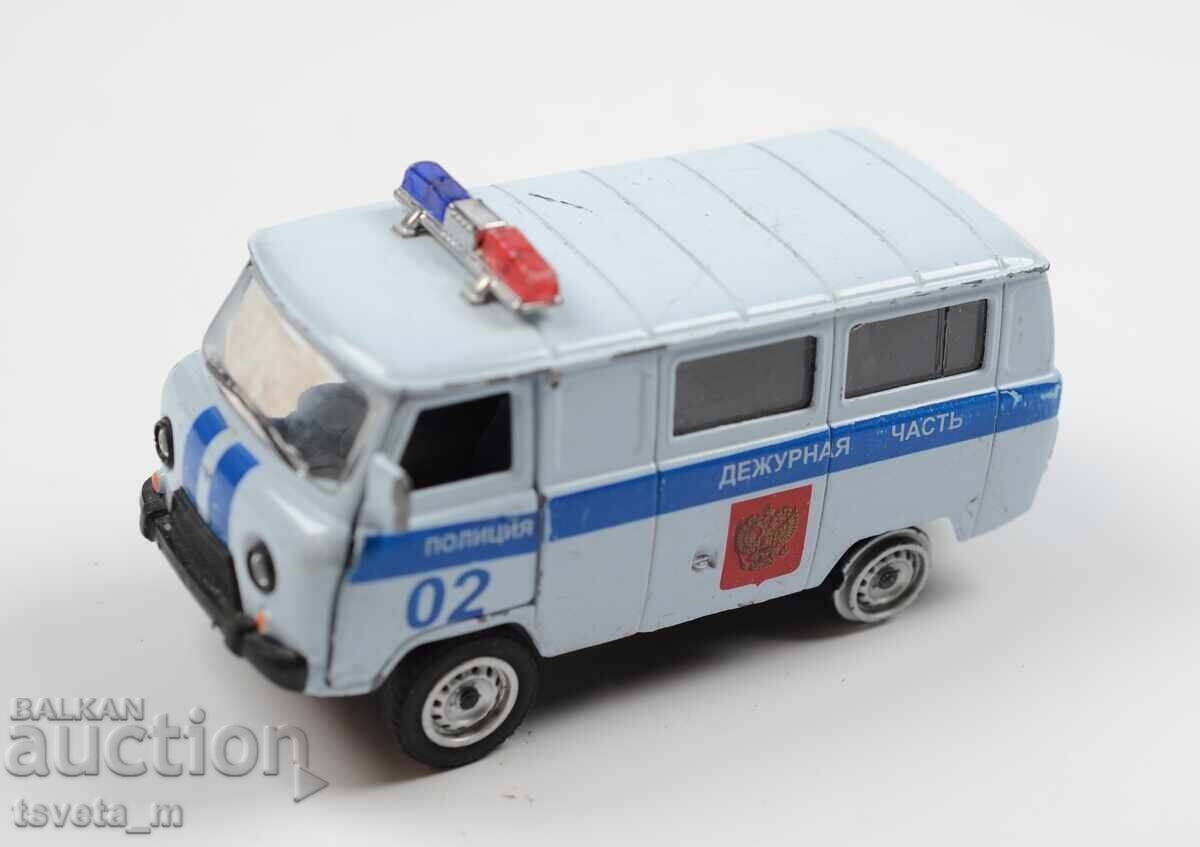 AUTOTIME Μεταλλικό αυτοκίνητο UAZ 39625, Αστυνομία 1:43