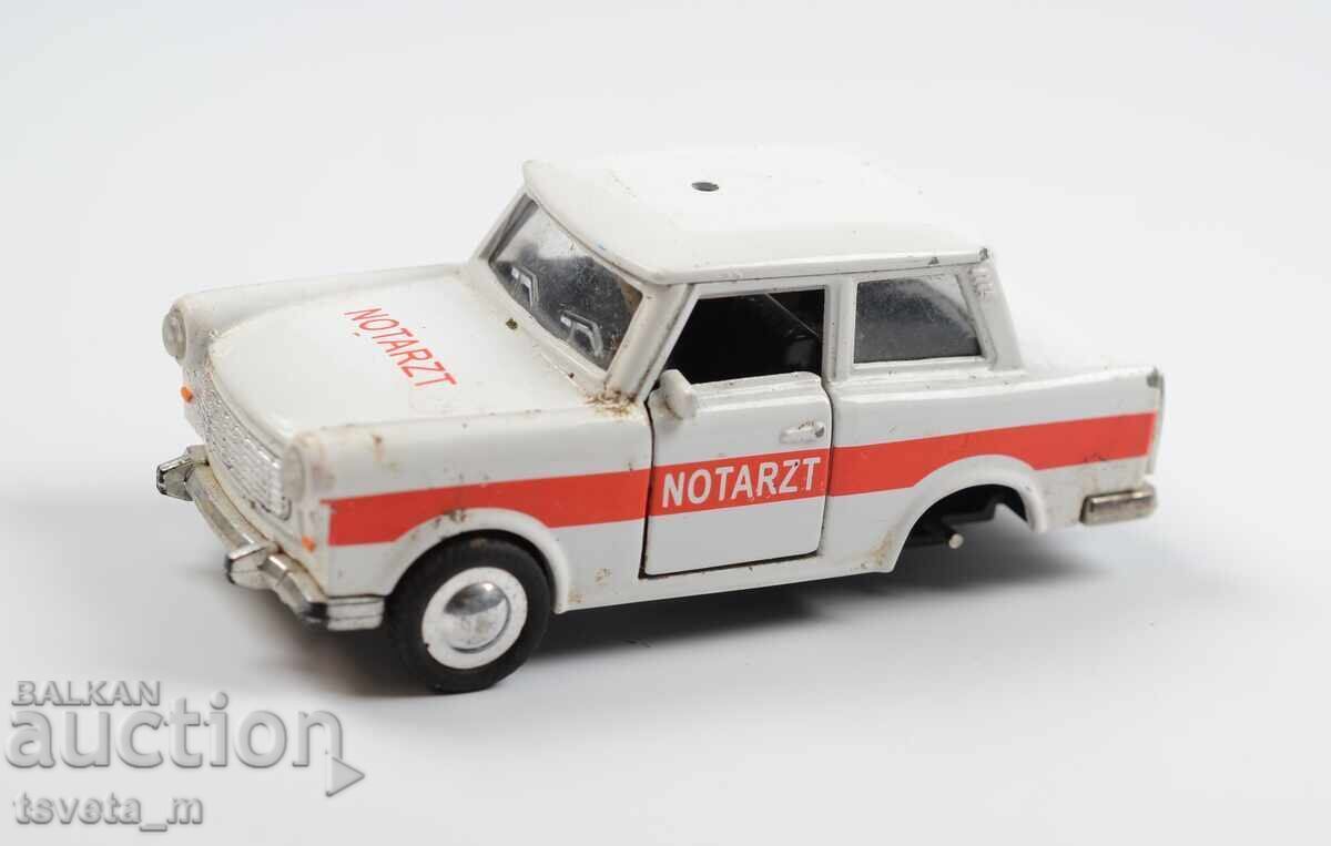 Mașină metalică Trabant Notarzt cu preț € 5.00 | 9.78 BGN Mașină metalică Trabant Notarzt cu preț € 5.00 | 9.78 BGN