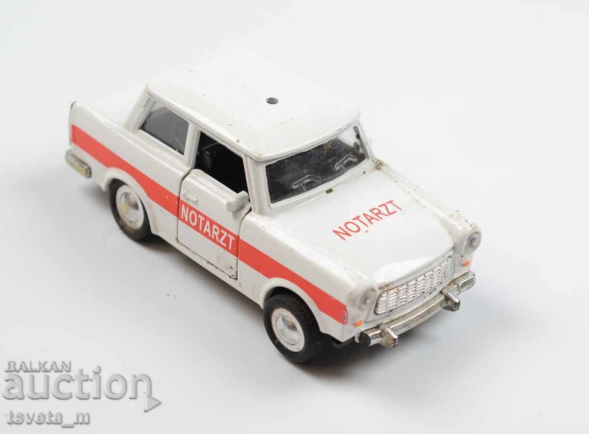 Metal car Trabant Ambulance Metal car Trabant Ambulance