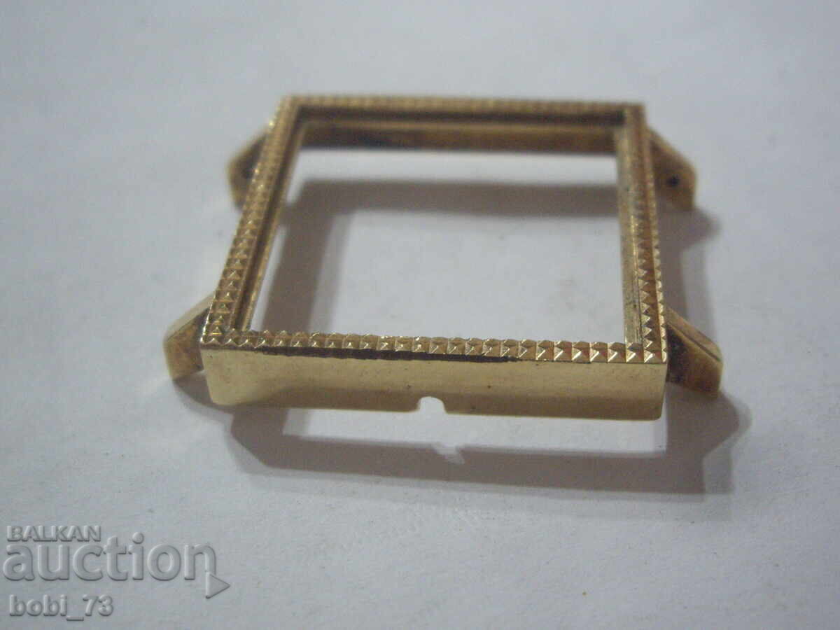 Ramă placată cu aur pentru ceas Ramă placată cu aur pentru ceas