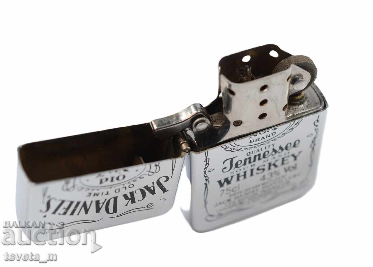 Delivery of Zippo-type gasoline lighter Jack Daniels Delivery of Zippo-type gasoline lighter Jack Daniels