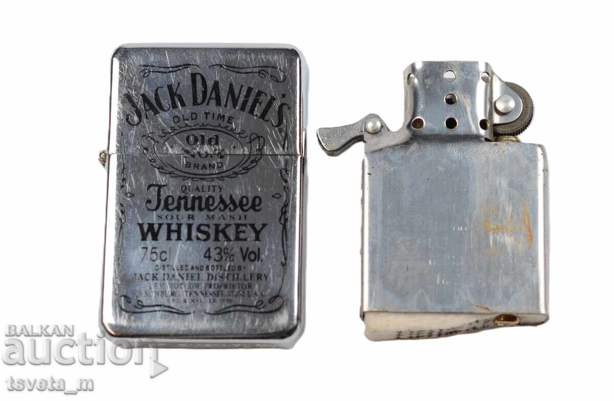 Zippo-type gasoline lighter Jack Daniels - 5 Zippo-type gasoline lighter Jack Daniels - 5