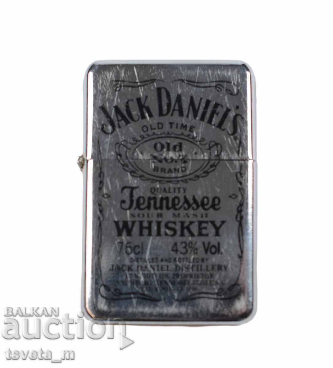 Zippo-type gasoline lighter Jack Daniels Zippo-type gasoline lighter Jack Daniels