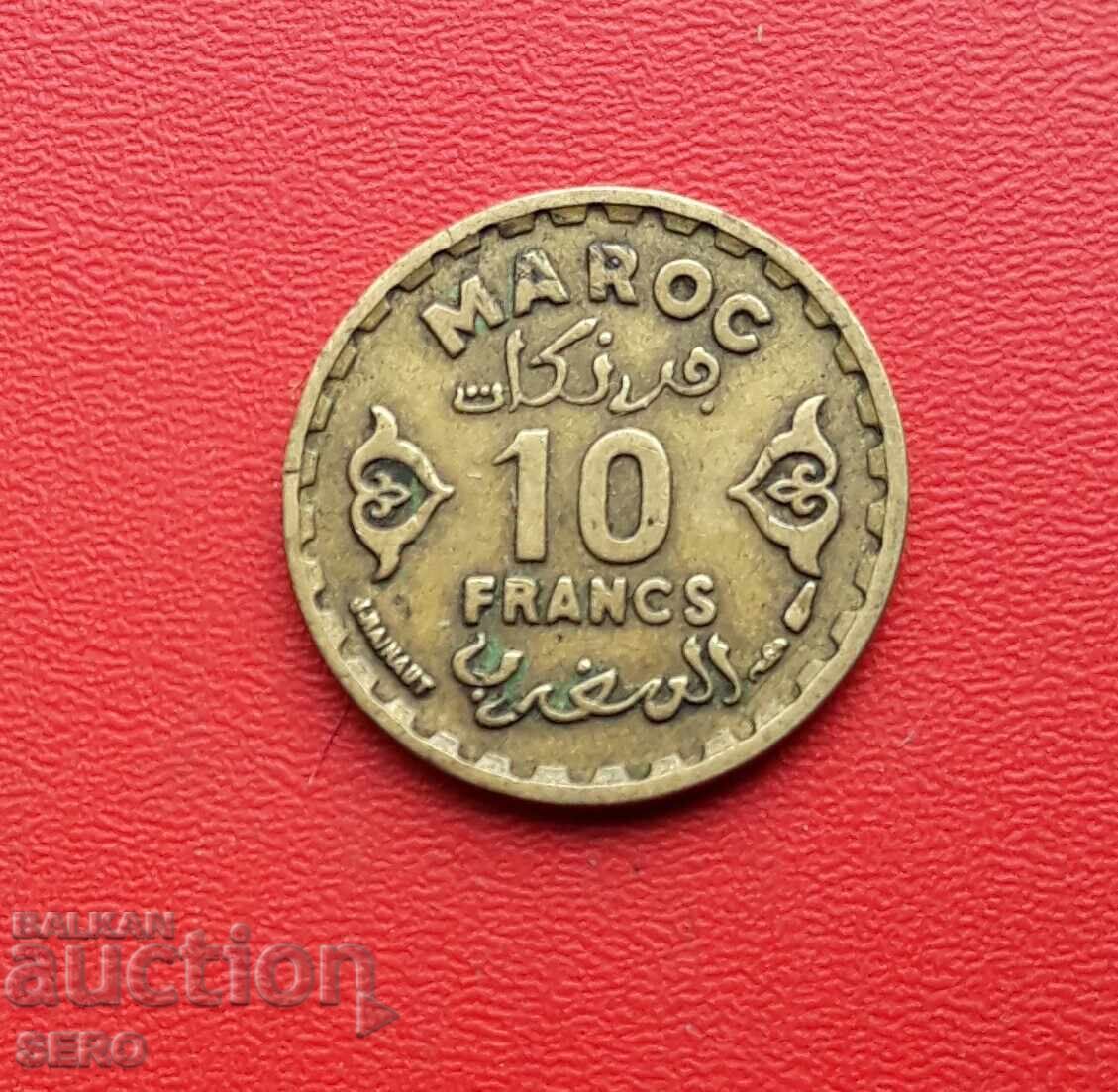 Мароко-10 франка 1952 Мароко-10 франка 1952