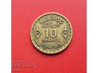 Мароко-10 франка 1952