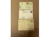 Kingdom of Bulgaria 3 pieces postage stamps Tsar Ferdinand and Boris 1916-1927