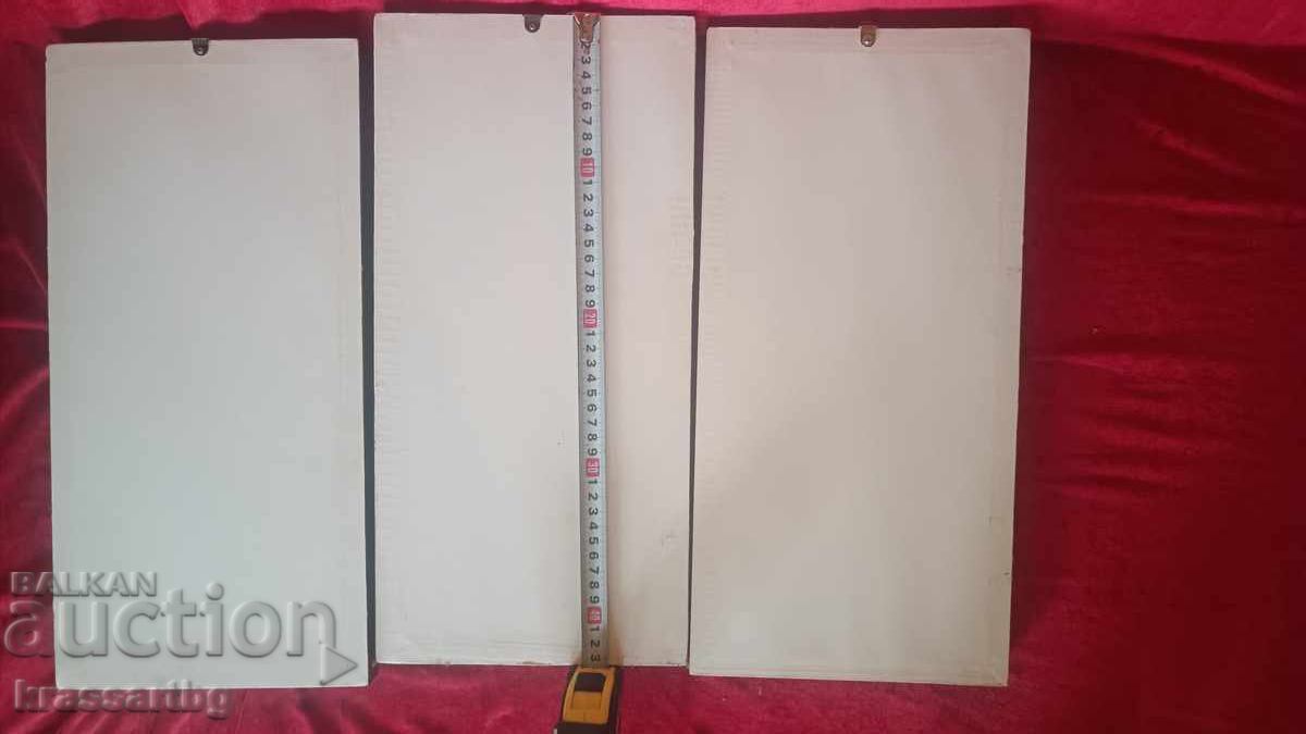 Акрилен триптих Кралски танцьори от Бурунди - 5